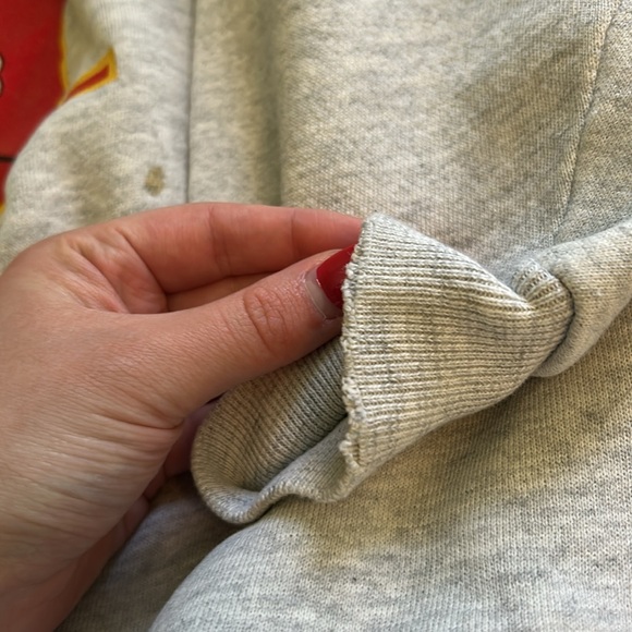 Vintage Disney Mickey Mouse grey sweater pullover size extra large women’s - Picture 12 of 13